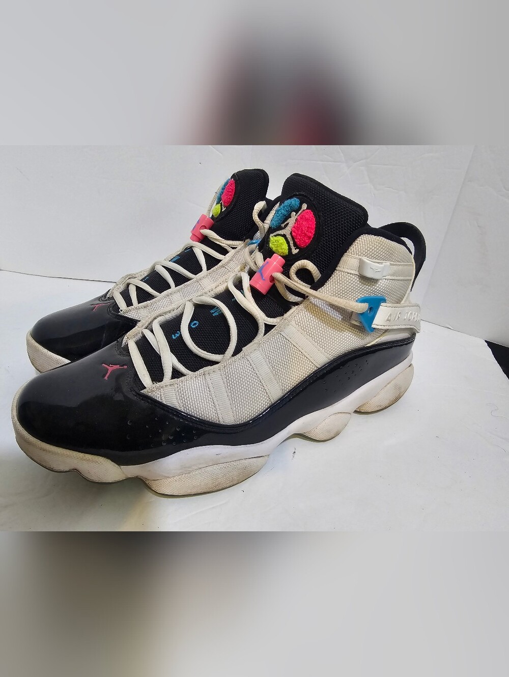 The Nike Jordan 6 Rings South Beach CK0017-100 In Size 9 Men's Sneakers